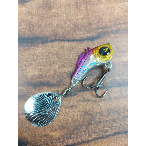 Тейл-спінер Select Sonic 17.0g #08, Вага блешні: 17г, Колір блешні: 8, фото , изображение 5