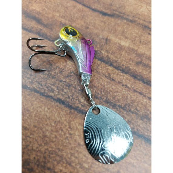 Тейл-спінер Select Sonic 17.0g #08, Вага блешні: 17г, Колір блешні: 8, фото , изображение 6