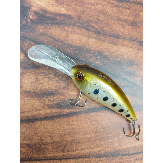 Воблер X-Fish Deeper 75F 75mm 23g #081 (5.0-6.0m), Розмір/Вага: 75mm/23g, Колір воблера: 081, фото , изображение 9