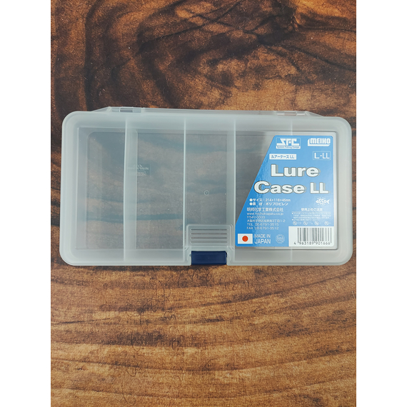 Коробка Meiho Lure Case LL（L-LL) 214x118x45mm к:clear, фото , изображение 2