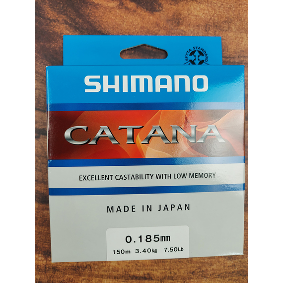 Жилка SHIMANO CATANA Spinning 150m 0.185 3.4kg, Діаметр: 0.185, фото , изображение 3