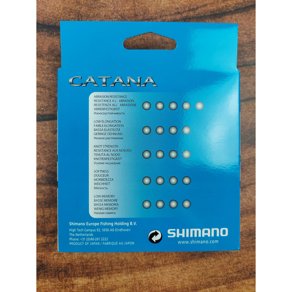 Жилка SHIMANO CATANA Spinning 150m 0.185 3.4kg, Діаметр: 0.185, фото , изображение 4