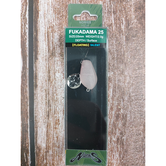 Воблер Nories Fukadama 25F 25mm 2.0g #385M, Колір воблера: 385M, фото , изображение 2
