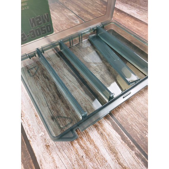 Коробка Meiho Versus VS-3020NSM 246×166×23cm к:black, фото , изображение 6