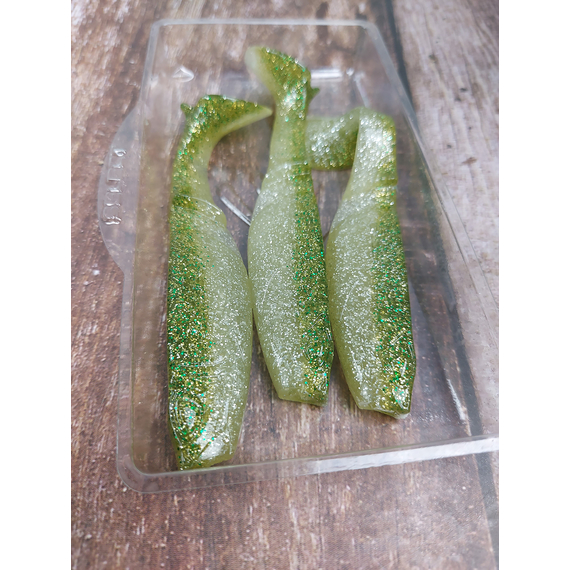 Силікон Select Boozer 4" #308 (3 шт / уп), Довжина силікону: 4.0" (10.16 см), Колір силікону: 308, фото , изображение 5