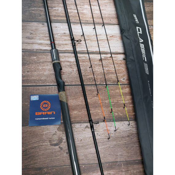 Фідер Brain Classic SE 3.60m max 100g, Модель: 3.6m 100g, фото , изображение 15