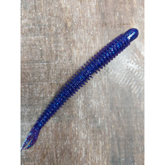 Силікон Keitech Live Impact 4" (10 шт/упак), колір:ea#04 violet, Довжина силікону: 4" (10.2 см), Колір силікону: EA#04 Violet, фото , изображение 7