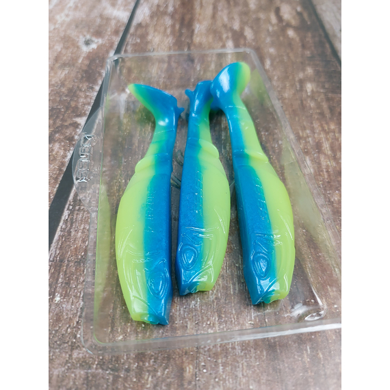 Силікон Select Boozer 4" #245 (3 шт / уп), Длина силикона: 4.0" (10.16 см), Расцветка силикона: 245, фото , изображение 5