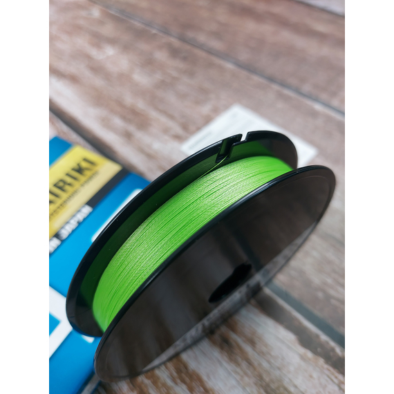 Шнур Shimano Kairiki 4 PE (Mantis Green) 150m 0.10mm 6.8kg, Диаметр: 0.10mm, Выберите цвет: салатовий, фото , изображение 9