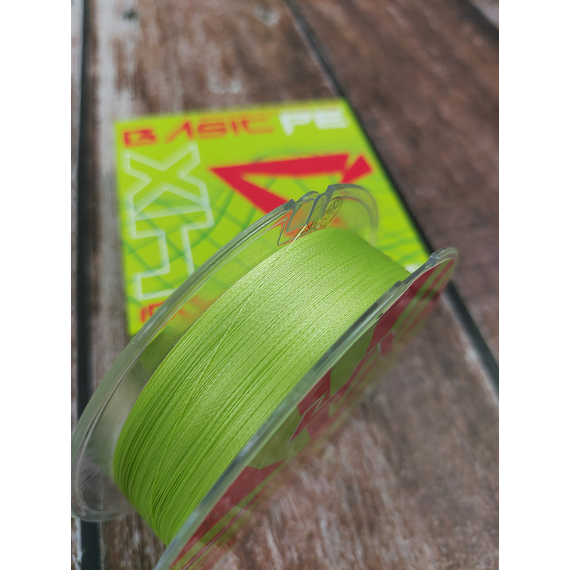 Шнур риболовний Select Basic PE 100m, 0.10mm, 10Lb/4.8kg, колір: салатовий, Діаметр: 0.10mm, Розмотування: 100m, Колір: салатовий, фото , изображение 4