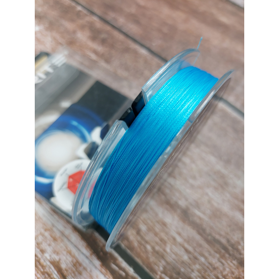 Шнур Favorite Smart PE 8x 150м (sky blue) #2.0/0.242mm 25lb/13.8kg, Диаметр: #2.0/0.242mm, Выберите цвет: голубой, фото , изображение 2