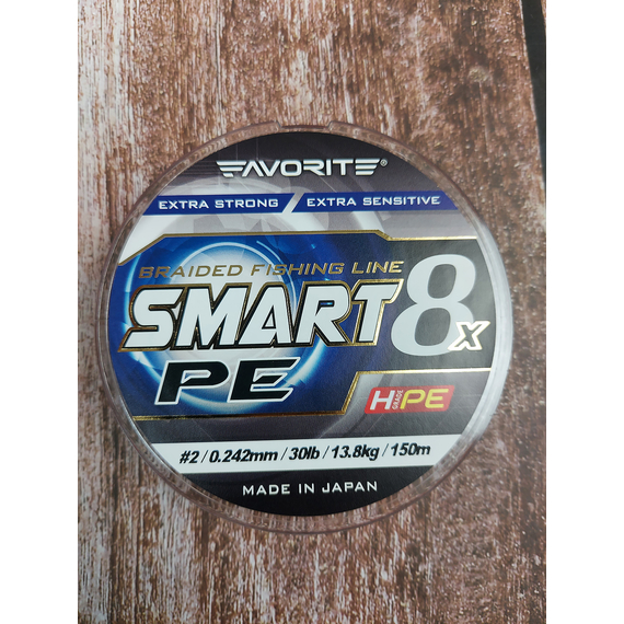 Шнур Favorite Smart PE 8x 150м (sky blue) #2.0/0.242mm 25lb/13.8kg, Диаметр: #2.0/0.242mm, Выберите цвет: голубой, фото , изображение 5