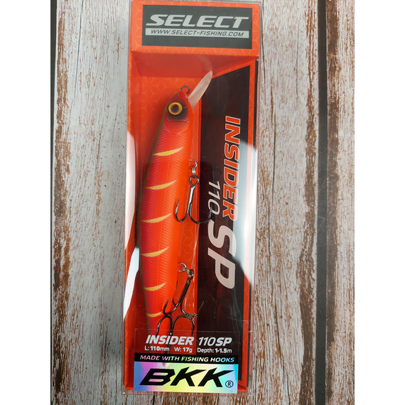 Воблер Select Insider 110SP 110mm 17.0g #32 (1.0-1.5m), Размер/Вес: 110mm/17g, Цвет воблера: col.32, фото , изображение 2