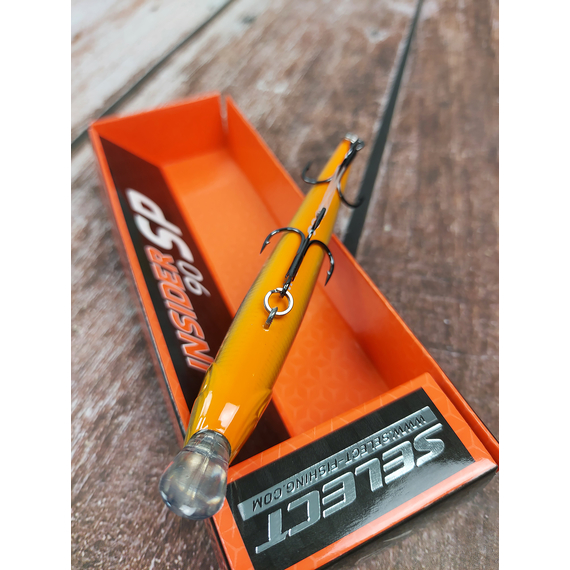 Воблер Select Insider 90SP 90mm 11.0g #35 (0.8-1.0m), Размер/Вес: 90mm/11g, Цвет воблера: col.35, фото , изображение 6