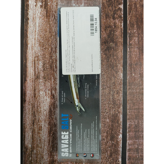 Воблер Savage Gear Sandeel Jerk Minnow S 110mm 7.0g Pink Head, Розмір/Вага: 110мм/7г, Колір воблера: Pink Head, фото , изображение 3