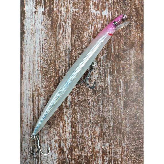 Воблер Savage Gear Sandeel Jerk Minnow S 110mm 7.0g Pink Head, Розмір/Вага: 110мм/7г, Колір воблера: Pink Head, фото , изображение 4