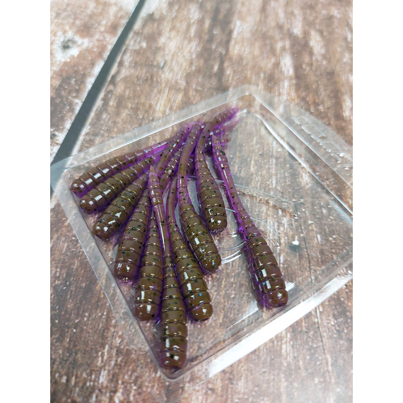 Силікон Select Tsunik 2" col.888 (10 шт/упак), Довжина силікону: 2" (5.08 см), Колір силікону: 888, фото , изображение 4