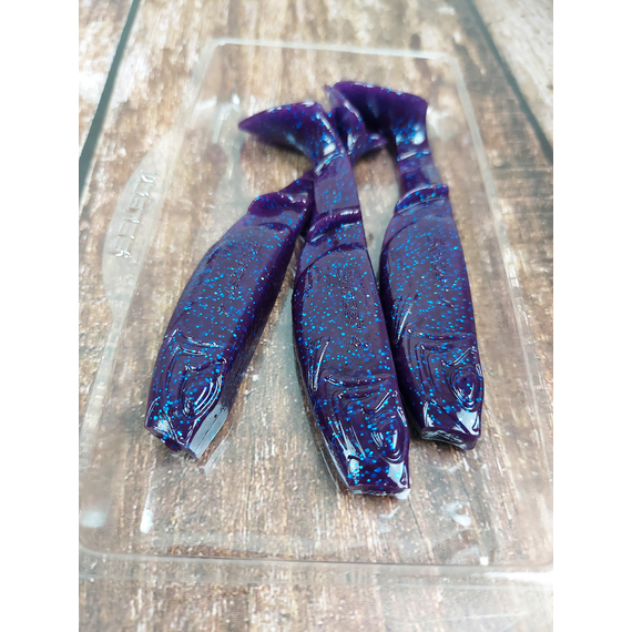 Силікон Select Boozer 4" #800 (3 шт / уп), Длина силикона: 4.0" (10.16 см), Расцветка силикона: 800, фото , изображение 5