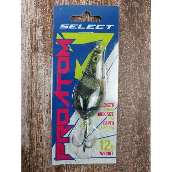 Блешня Select ProAtom 12.0g 59mm S49, Вага блешні: 12г, Колір блешні: S49, фото , изображение 3