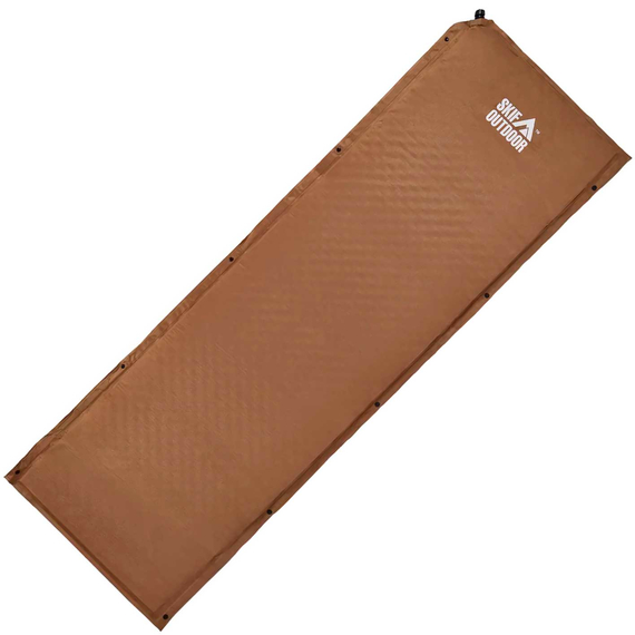Килимок самонадувний Skif Outdoor Specialist, 195x58x3.8 cm, ц:khaki, фото 