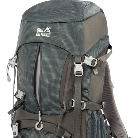 Рюкзак Skif Outdoor Highlander, 60L, ц:dark grey, фото , изображение 7