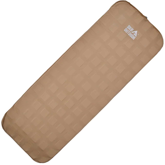 Килимок самонадувний Skif Outdoor Commander, 200x73x10 cm, ц:beige, фото 