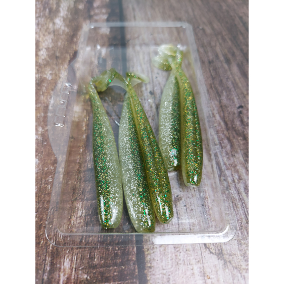 Силікон Select Easy Shad 3" #308 (5 шт / уп), Довжина силікону: 3" (7.62 см), Колір силікону: 308, фото , изображение 5