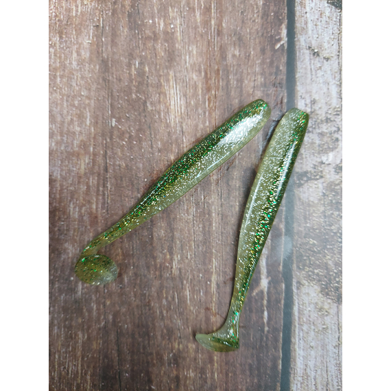 Силікон Select Easy Shad 3" #308 (5 шт / уп), Довжина силікону: 3" (7.62 см), Колір силікону: 308, фото , изображение 6