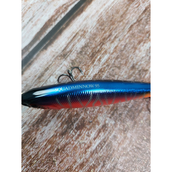 Воблер Jackall Squad Minnow 95SP 95mm 14.0g TH Hot Orange, Розмір/Вага: 95мм/14г, Колір воблера: TH Hot Orange, фото , изображение 5