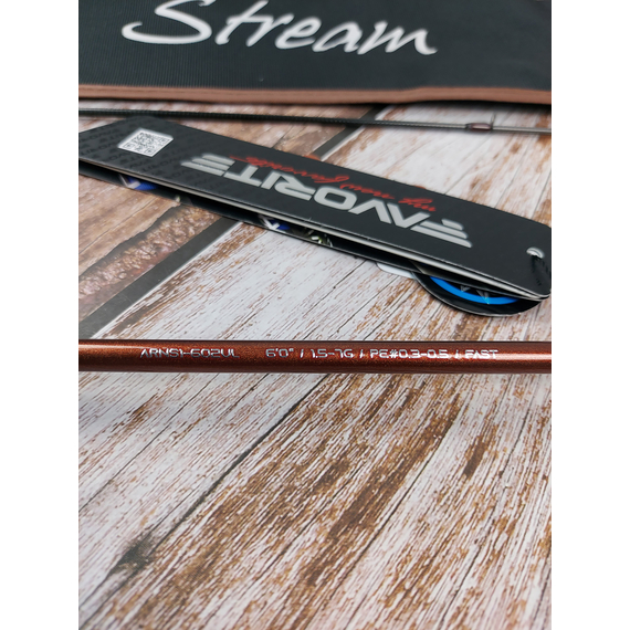 Спінінг Favorite Arena Stream ARNS1-602UL 1.83m 1.5-7g Fast, Модель: 1.83m 1.5-7g, фото , изображение 13
