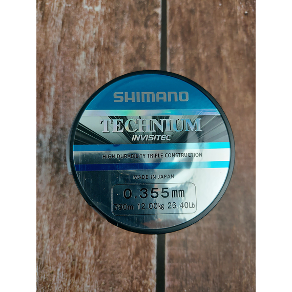 Жилка Shimano Technium Invisitec 790m 0.355mm 12.0kg Premium Box, Діаметр: 0.355, Розмотування: 790m, фото , изображение 4