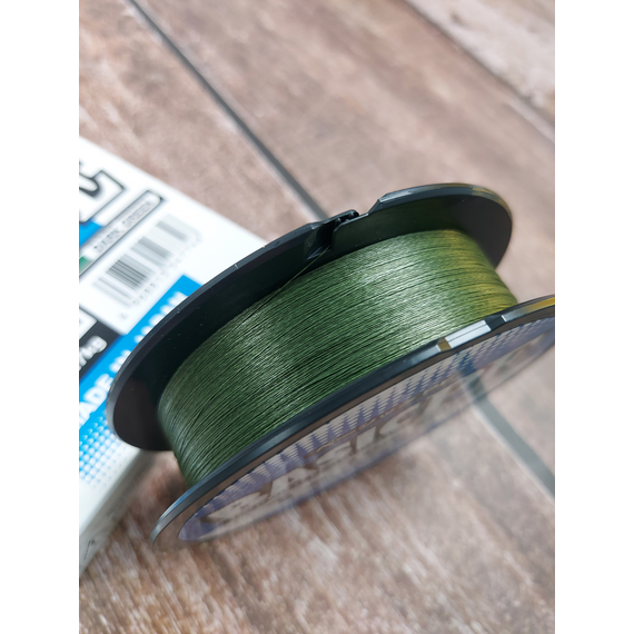 Шнур Sunline Basic PE HG 150m (темн.-зел) #1.0/0.171mm 16lb/7,7kg, Діаметр: #1.0/0.171mm, Розмотування: 150m, Колір: темно-зелений, фото , изображение 7