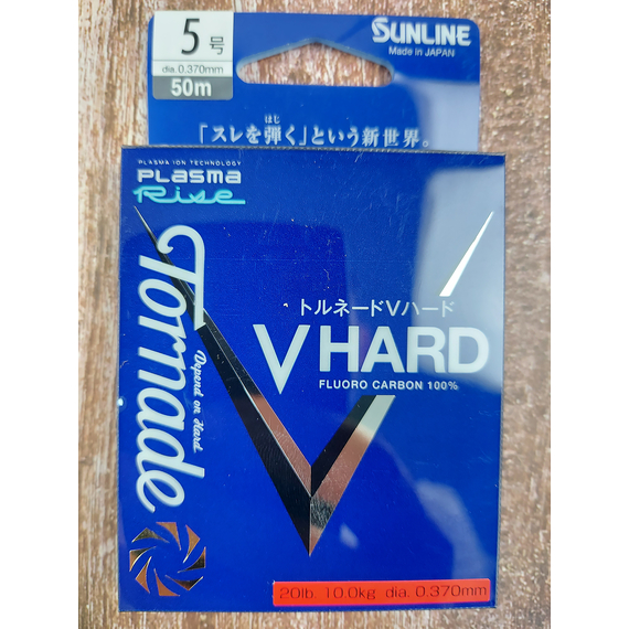 Флюорокарбон Sunline 22 FC Tornado V Hard HG 50m #5.0/0.37mm 10.0kg, Діаметр: 0.370, фото , изображение 3
