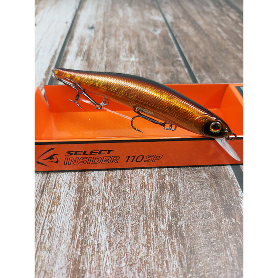 Воблер Select Insider 110SP 110mm 17.0g #26 (1.0-1.5m), Размер/Вес: 110mm/17g, Цвет воблера: col.26, фото , изображение 8
