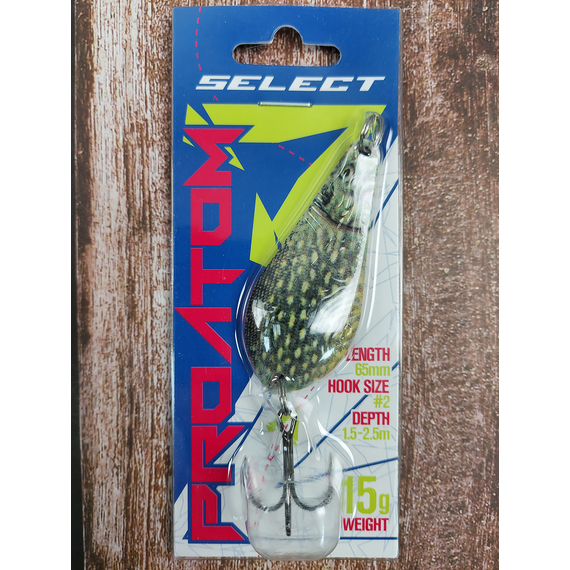 Блешня Select ProAtom 15.0g 65mm S51, Вес: 15г, Цвет блесны: S51, фото , изображение 3