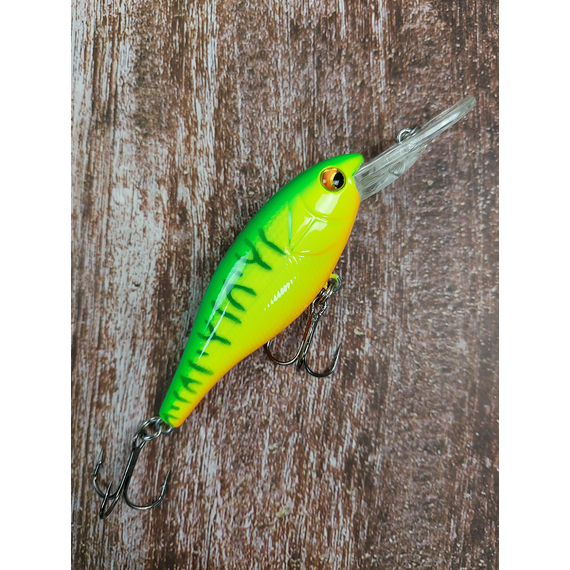 Воблер X-Fish Beaver 70F 70mm 10.5g #050 (1.8-2.5m), Размер/Вес: 70mm/10.5g, Цвет воблера: 050, фото , изображение 5