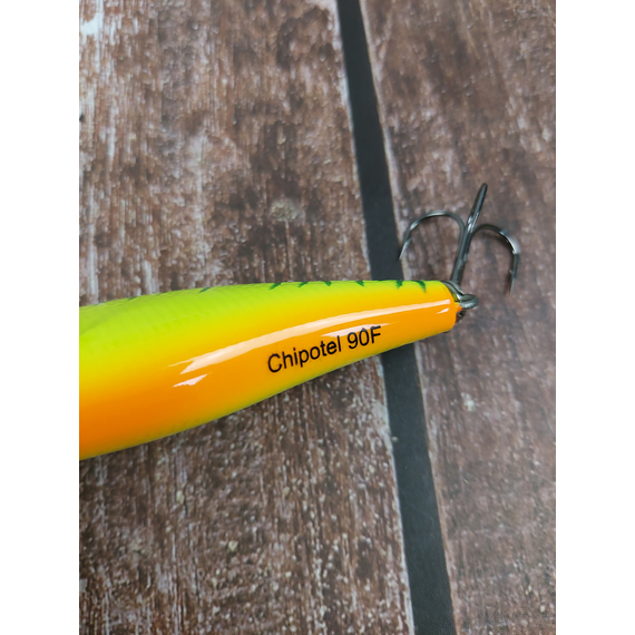 Воблер X-Fish Chipotel 90F 90mm 23g #050 (1.5-2.5m), Размер/Вес: 90mm/23g, Цвет воблера: 050, фото , изображение 6