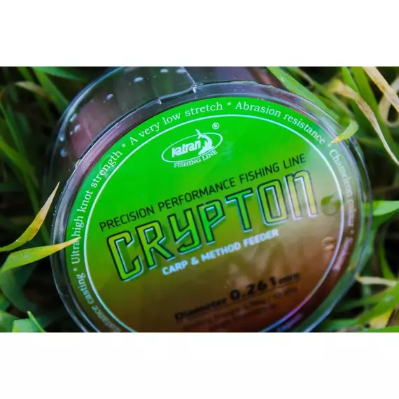 Жилка Katran Crypton Carp & Method Feeder 300m (хамелеон) 0.234mm 10.05lb/4.55kg, Діаметр: 0.23, Розмотування: 300m, фото , изображение 5