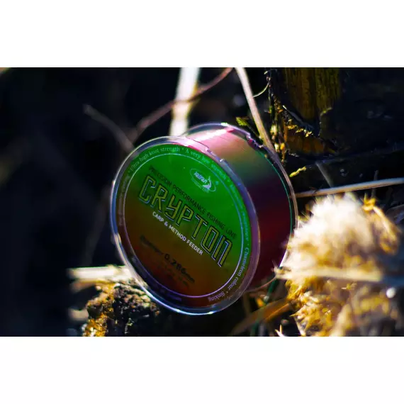 Жилка Katran Crypton Carp & Method Feeder 300m (хамелеон) 0.234mm 10.05lb/4.55kg, Діаметр: 0.23, Розмотування: 300m, фото , изображение 4