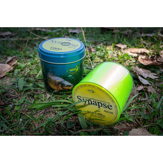 Жилка Katran Synapse Neon 1000m (neon-yellow) 0.234mm 9.55lb, Діаметр: 0.23, Розмотування: 1000m, фото , изображение 12