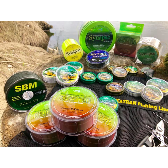 Жилка Katran Crypton Carp & Method Feeder 300m (хамелеон) 0.234mm 10.05lb/4.55kg, Діаметр: 0.23, Розмотування: 300m, фото , изображение 8