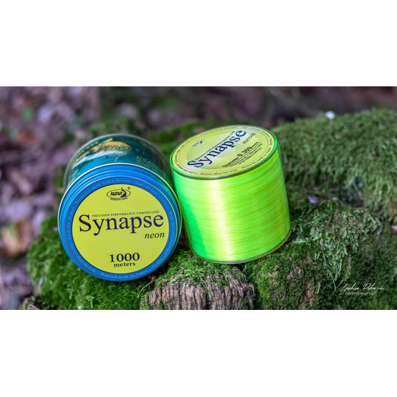 Жилка Katran Synapse Neon 1500m (neon-yellow) 0.215mm 8.72lb, Діаметр: 0.22, Розмотування: 1500m, фото , изображение 13