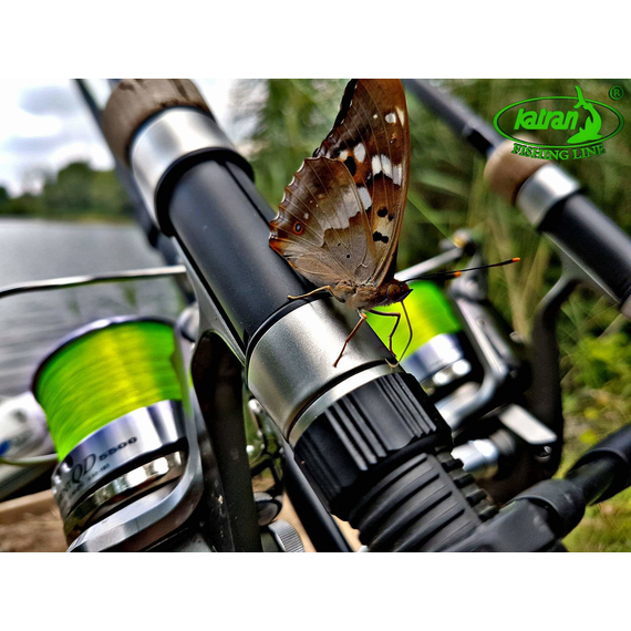 Жилка Katran Synapse Neon 1500m (neon-yellow) 0.215mm 8.72lb, Діаметр: 0.22, Розмотування: 1500m, фото , изображение 6