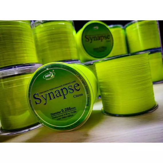 Жилка Katran Synapse Citron 1000m (лимон.) 0.331mm 16.55lb/7.5kg, Діаметр: 0.33, Розмотування: 1000m, фото , изображение 9