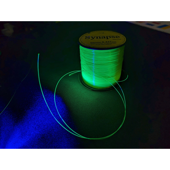 Жилка Katran Synapse Neon 1000m (neon-yellow) 0.331mm 17.85lb, Діаметр: 0.33, Розмотування: 1000m, фото , изображение 16