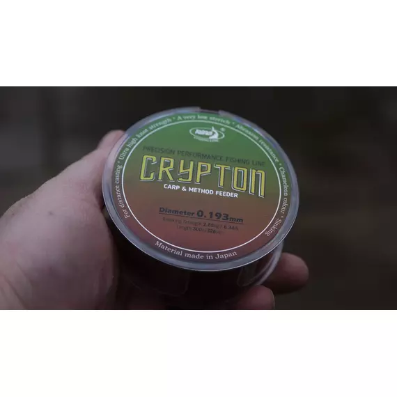 Жилка Katran Crypton Carp & Method Feeder 300m (хамелеон) 0.234mm 10.05lb/4.55kg, Діаметр: 0.23, Розмотування: 300m, фото , изображение 2