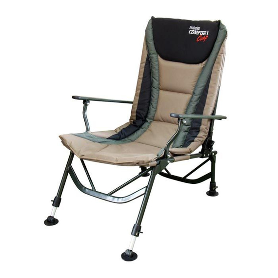 Крісло коропове Fishing ROI HYC021AL, м’яке сидіння, підлокітники, фото 