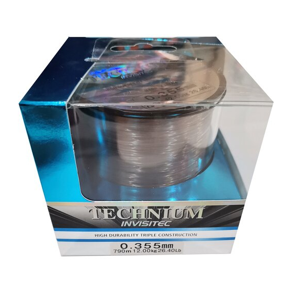 Жилка Shimano Technium Invisitec 790m 0.355mm 12.0kg Premium Box, Діаметр: 0.355, Розмотування: 790m, фото 