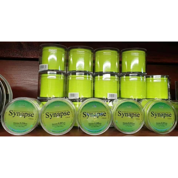 Волосінь Katran Synapse Citron 1000m (лимон.) 0.286mm 13.25lb/6kg, Діаметр: 0.28, Розмотування: 1000m, фото , изображение 7