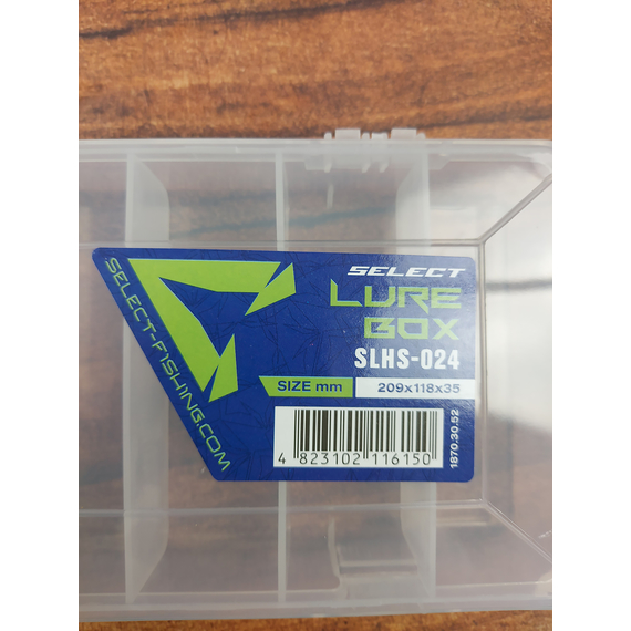 Коробка Select Lure Box SLHS-024 20.9x11.8x3.5cm, Розмір коробки: 20.9x11.8x3.5cm, Модель: SLHS-012, фото , изображение 3
